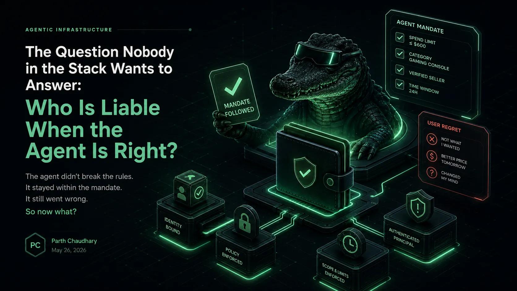 Who Is Liable When an AI Agent Is Right?
