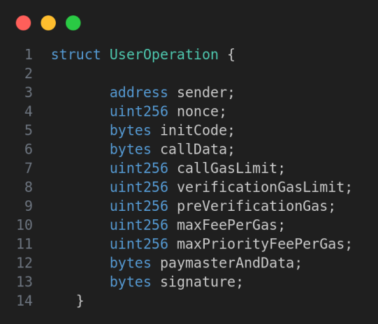 User Operations Code Prompt